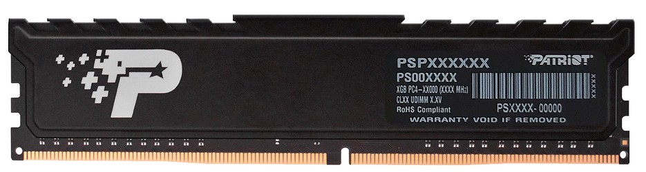 Patriot Memory Signature Line Premium DDR4-2666 8GB Kit (PSP48G2666KH1) Patriot Memory Signature Line Premium DDR4-2666 8GB Kit (PSP48G2666KH1)