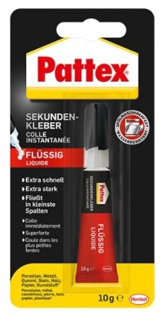 Pattex Sekundenkleber Classic Flüssig 3 g Pattex Sekundenkleber Classic Flüssig 3 g