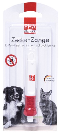 PetVet PHA ZeckenZange für Hunde & Katzen