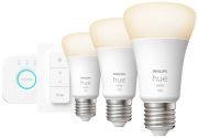 Philips Hue White E27 3-er Starter Set inkl. Dimmschalter (8719514289130)