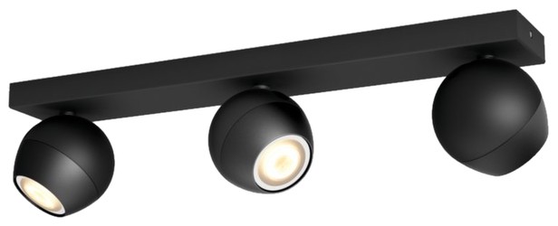 Philips Hue White Ambiance Buckram Spot 3-flg. inkl. Dimmschalter (8719514339125) Philips Hue White Ambiance Buckram Spot 3-flg. inkl. Dimmschalter (8719514339125)