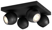 Philips Hue White Ambiance Buckram Spot 4-flg. inkl. Dimmschalter (8719514339163) Philips Hue White Ambiance Buckram Spot 4-flg. inkl. Dimmschalter (8719514339163)