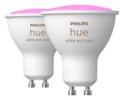 Philips Hue White and Color Ambience GU10 Doppelpack (8719514340084)