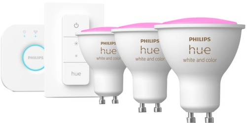 Philips Hue Starter-Kit GU10 (8719514340107) Philips Hue Starter-Kit GU10 (8719514340107)