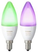 Philips Hue White and Color Ambiance E14 Doppelpack