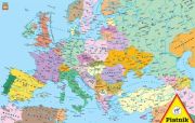 Piatnik Europa Landkarte Puzzle