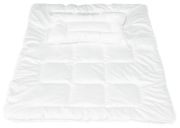 Pinolino Bettdecke mit Flachkissen Aloe Vera 100 x 135 cm
