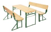 Pinolino Kinderfestzeltgarnitur Sepp mit Rückenlehne