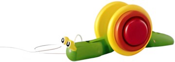 PlanToys PlanPreschool Nachzieh-Schnecke 5108