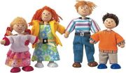 PlanToys PlanDollhouse Moderne Puppenfamilie 7142