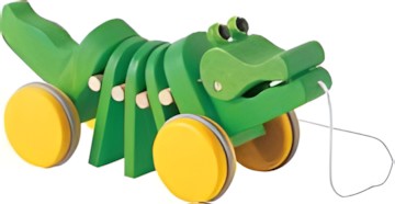 PlanToys PlanPreschool Nachzieh-Alligator 5105