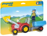 Playmobil 1.2.3. Traktor mit Anhänger 6964