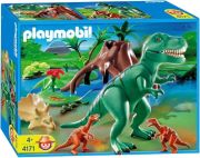 Playmobil Dinosaurier T-Rex mit Velociraptoren 4171