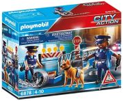 Playmobil City Action Polizei-Straßensperre 6878