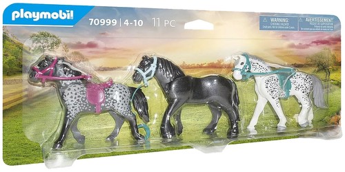 Playmobil Country 3 Pferde: Friese, Knabstrupper & Andalusier (70999)