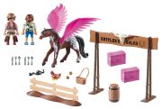 Playmobil Marla, Del und Pferd mit Flügeln (70074)