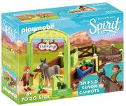 Playmobil Pferdebox Snips & Herr Karotte (70120)