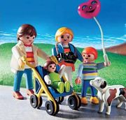 Playmobil Stadtleben Familienspaziergang mit Buggy 3209