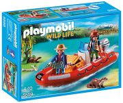 Playmobil Wild Life Schlauchboot mit Wilderern 5559