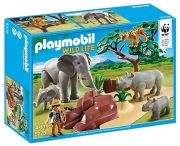 Playmobil WWF-Forscher bei afrikanischen Savannentieren 5275