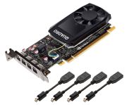 PNY NVIDIA Quadro P1000 4GB PCIe (VCQP1000-PB) PNY NVIDIA Quadro P1000 4GB PCIe (VCQP1000-PB)