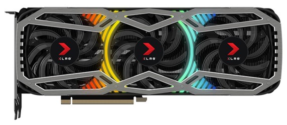 PNY GeForce RTX 3070 Ti XLR8 Gaming Revel Epic-X RGB Triple Fan 8GB (VCG3070T8TFXPPB)