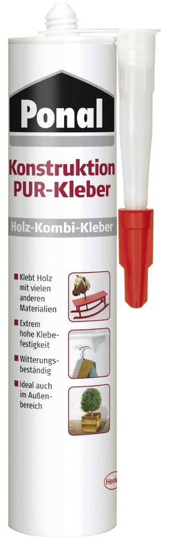Ponal Konstruktion PUR-Kleber 530 g Ponal Konstruktion PUR-Kleber 530 g