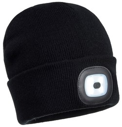 Portwest B029 Wiederaufladbare LED-Beanie