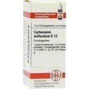 DHU-Arzneimittel CARBONEUM SULFURATUM D 12 GLOBULI, 10 g