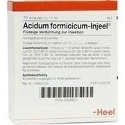 Biologische Heilmittel Heel ACIDUM FORMICICUM INJEELE 1,1 ML, 10 St.