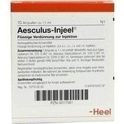 Biologische Heilmittel Heel AESCULUS INJEELE 1,1 ML, 10 St.