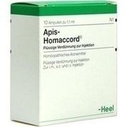 Biologische Heilmittel Heel APIS HOMACCORD AMPULLEN, 10 St.