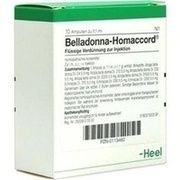 Biologische Heilmittel Heel BELLADONNA HOMACCORD AMP., 10 St.
