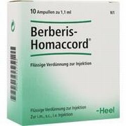 Biologische Heilmittel Heel BERBERIS HOMACCORD AMP., 10 St.