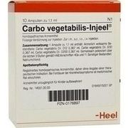 Biologische Heilmittel Heel CARBO VEGETABILIS INJEELE, 10 St.