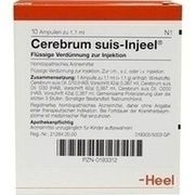 Biologische Heilmittel Heel CEREBRUM SUIS INJEELE 1,1 ML, 10 St.