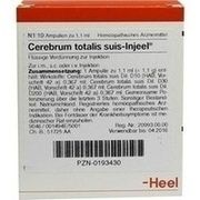 Biologische Heilmittel Heel CEREBRUM TOTALIS SUIS INJEELE 1,1 ML, 10 St.