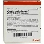Biologische Heilmittel Heel CUTIS SUIS INJEELE 1,1 ML, 10 St.
