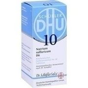 DHU-Arzneimittel BIOCHEMIE 10 NATRIUM SULFURICUM D 6 TABLETTEN, DHU