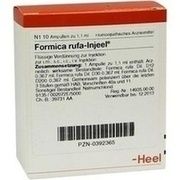 Biologische Heilmittel Heel FORMICA RUFA INJEELE 1,1 ML, 10 St.