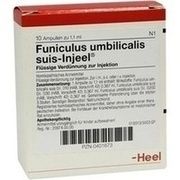 Biologische Heilmittel Heel FUNICULUS UMBILICAL. SUIS INJEELE 1,1 ML, 10 St.