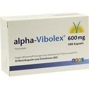 ALPHA VIBOLEX 600 HRK KAPS, 30 Kps. (N1) 600 mg HRK
