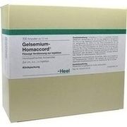 Biologische Heilmittel Heel GELSEMIUM HOMACCORD AMPULLEN, 100 St.