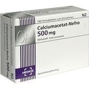 CALCIUMACETAT NEFRO 500MG, 100 Filmtbl. (N2) 500 mg