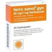 UCB Pharma FERRO SANOL GYN, 20 Kps. (N1)