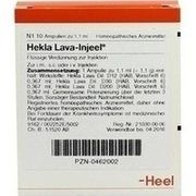 Biologische Heilmittel Heel HEKLA LAVA INJEELE, 10 St.