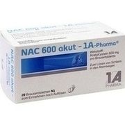 1A Pharma NAC 600 AKUT, 20 Brausetbl. (N1) 600 mg