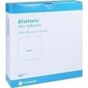 BIATAIN SCHAUMV NH 10X10CM, 10 Verbände 10×10 cm nicht-haftend