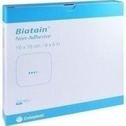 BIATAIN SCHAUMV NH 15X15CM, 5 Verbände 15×15 cm nicht-haftend