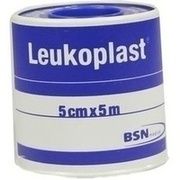 BSN medical LEUKOPLAST WASSERFEST 5M X 5CM, 1 ROLLE